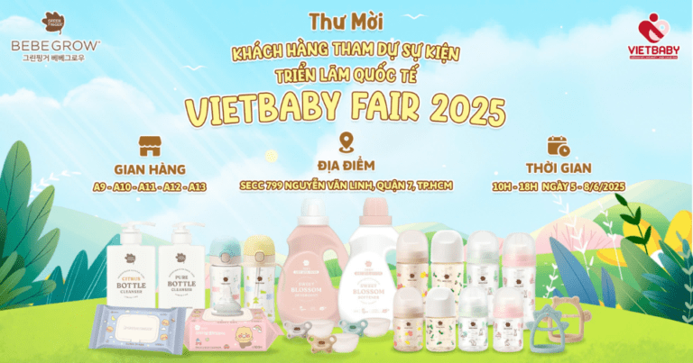 Thư mời Tham dự VietBaby Fair 2025 của Greenfinger Bebegrow