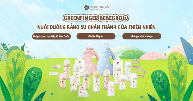 Greenfinger Việt Nam – Thương hiệu chăm sóc bé an toàn từ Hàn Quốc