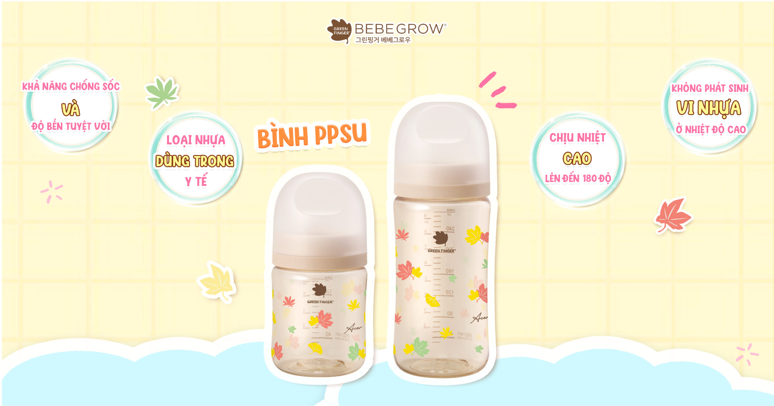 Đặc điểm bình PPSU
