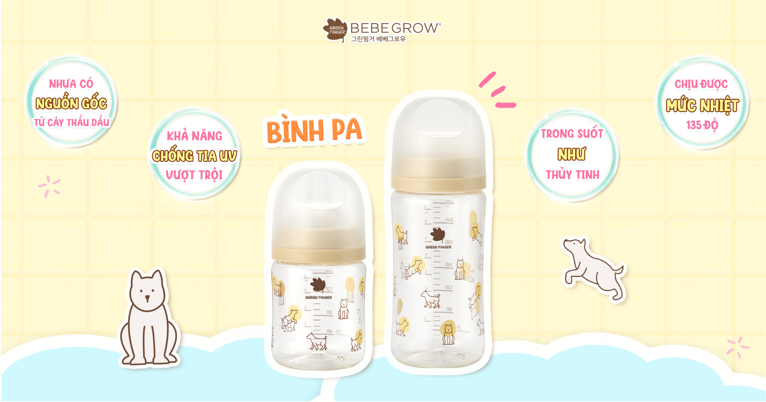 Đặc điểm của bình PA