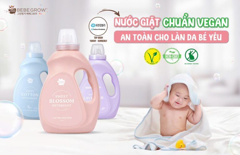 nước giặt xả greenfinger bebegrow