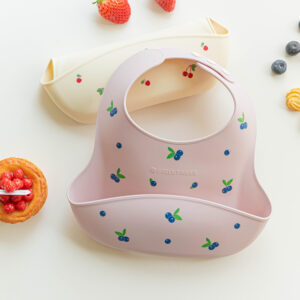 Yếm ăn dặm Silicone_Bluberry